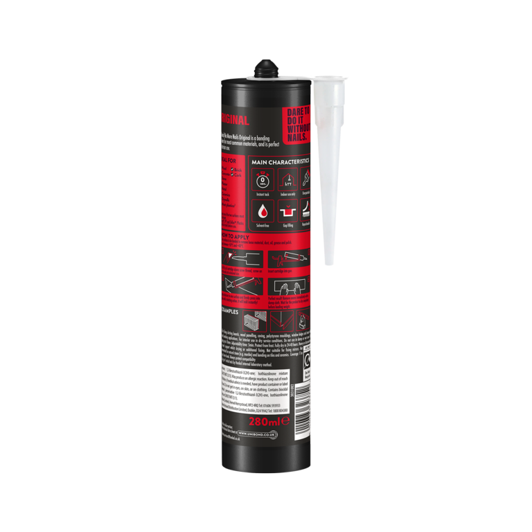 UniBond No More Nails Original Cartridge Standard