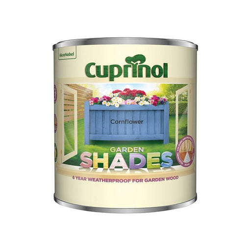 Cuprinol Garden Shades Cornflower 1 litre Cuprinol - RockBottom Northampton