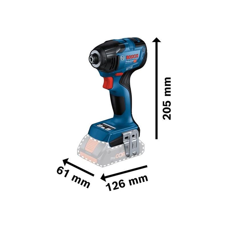 Bosch GDR 18V-210 C Professional Impact Driver 18V Bare Unit Bosch - RockBottom Northampton