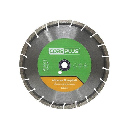 Coreplus AB300 Abrasive & Asphalt Diamond Blade 300mm CorePlus - RockBottom Northampton
