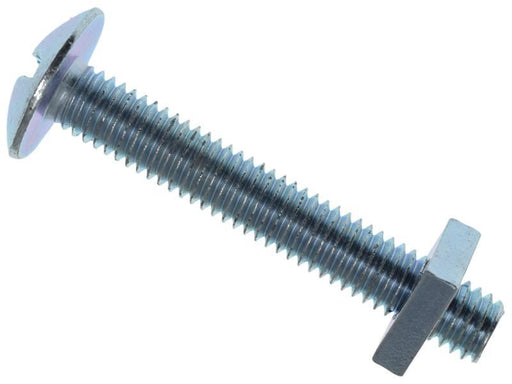 METALMATE Roofing Bolt & Nut ZP M6 x 40mm (Box 25) METALMATE� - RockBottom Northampton