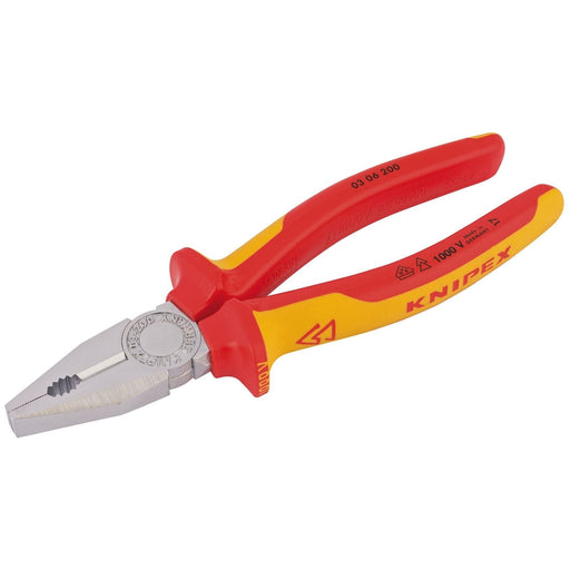 Draper 81212 KNIPEX 03 06 200 SBE VDE Combination Pliers, 200mm