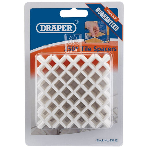 Draper 83112 Tile Spacers, 2mm (Approx 250)