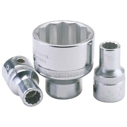 Draper Elora Bi-Hexagon Socket, 1/2" Sq. Dr., 26mm Draper - Town Tools