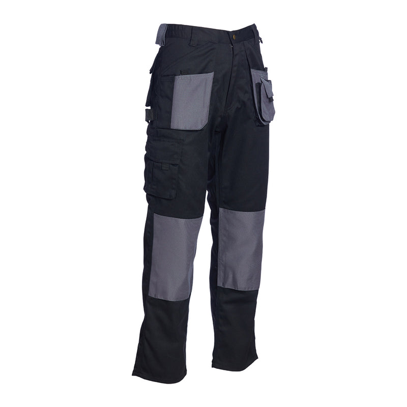 Blackrock Workman Trousers - Black/Grey 30" Waist Regular Leg