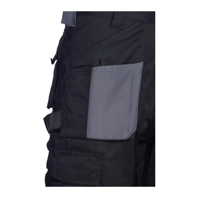 Blackrock Workman Trousers - Black/Grey 44" Waist Long Leg