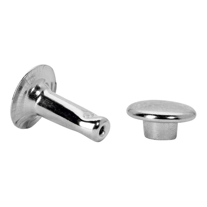 Rapid Tubular Rivets 7 x 3 x 9mm Cap 3 x 7mm (Pack 25) Rapid - RockBottom Nothampton