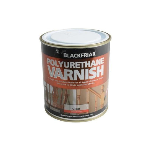 Blackfriar Polyurethane Varnish P99 Clear Gloss 500ml Blackfriar - RockBottom Northampton