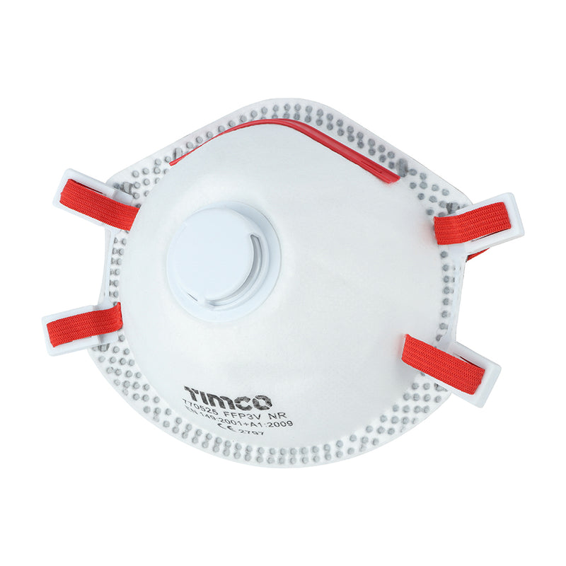 TIMCO FFP3 Valved Masks - One Size — Bag