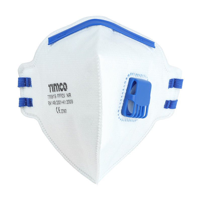 TIMCO FFP2 Moulded Valved Masks - One Size