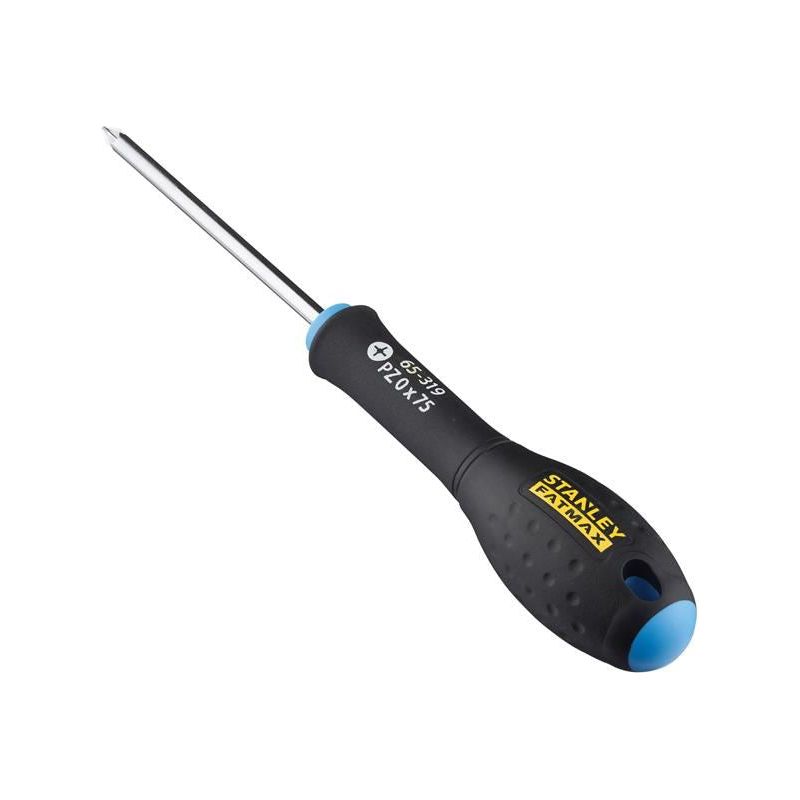 Stanley® Hand Tools FatMax® Screwdriver Pozidriv Tip PZ0 x 75m STANLEY® Hand Tools - RockBottom Nothampton