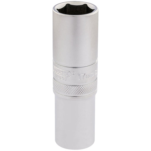 Draper 6 Point Metric Deep Socket, 1/2" Sq. Dr., 17mm 16649 Draper - Town Tools 
