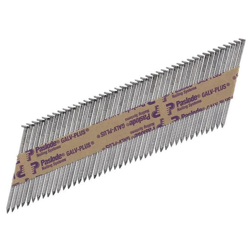 Paslode 2.8 x 63mm 350 Ring Nails Bright Finish Box of 3300 + 3 Fuel Cells Paslode - RockBottom Nothampton