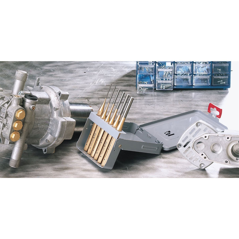 Draper 74712 Draper Expert Octagonal Parallel Pin Punch Set, 150mm (6 Piece)