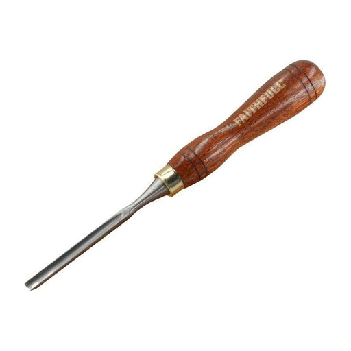 Faithfull FSC Straight Gouge Carving Chisel 6.3mm (1/4in) Faithfull - RockBottom Northampton