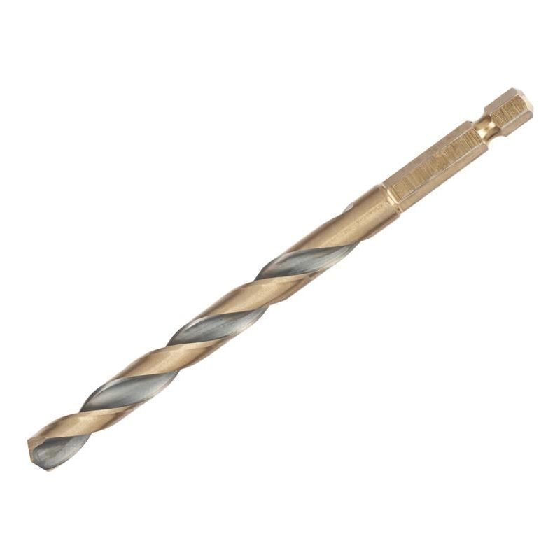 Dewalt Power Tools BLACK&GOLD Hex HSS-G Drill Bit 8.0mm DeWALT Power Tools - RockBottom Northampton