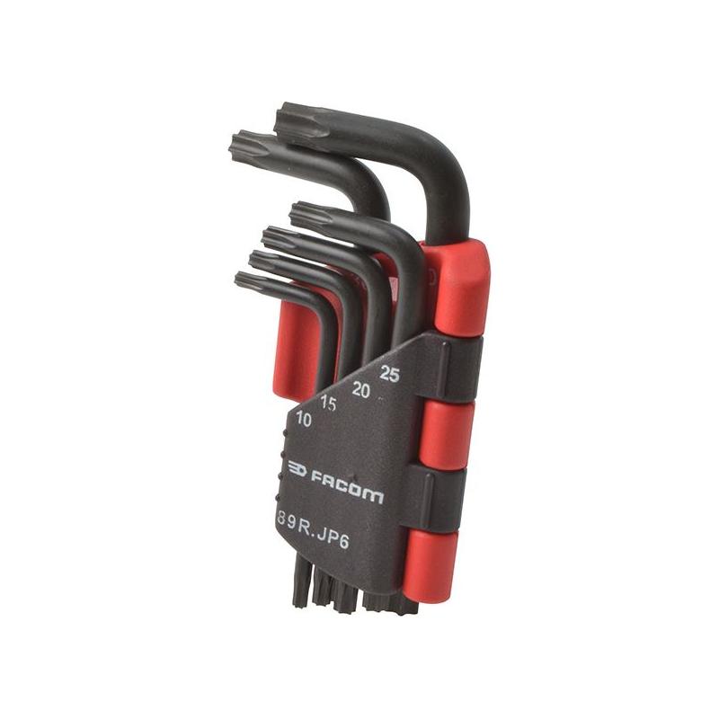 Facom 89R.JP6 ResisTORX Hexagon Key Set of 6 (TX10 - TX40) Facom - RockBottom Northampton