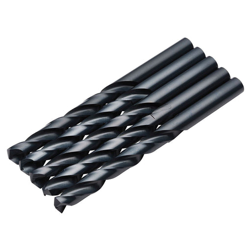 Draper 08837 Black HSS Drill Bit, 9 x 125mm (Pack of 5)