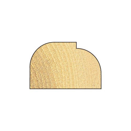 7E/3X1/4TC - Pin guided round over cutter