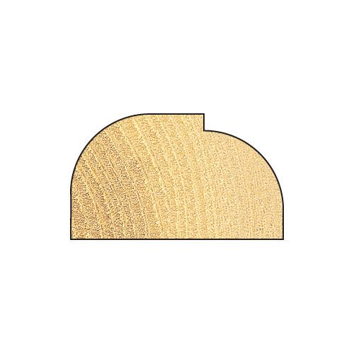 7E/4X1/4TC - Pin guided round over cutter