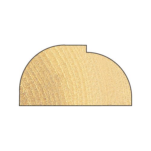 7E/5X1/4TC - Pin guided round over cutter