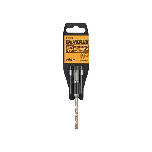 Dewalt Power Tools SDS Plus EXTREME 2® Drill Bit 6 x 110mm DeWALT Power Tools - RockBottom Northampton