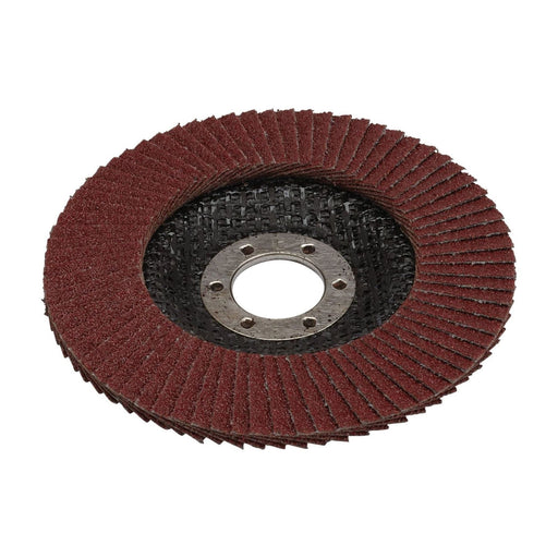Draper 82870 Aluminium Oxide Flap Disc, 115 x 22.23mm, 80 Grit