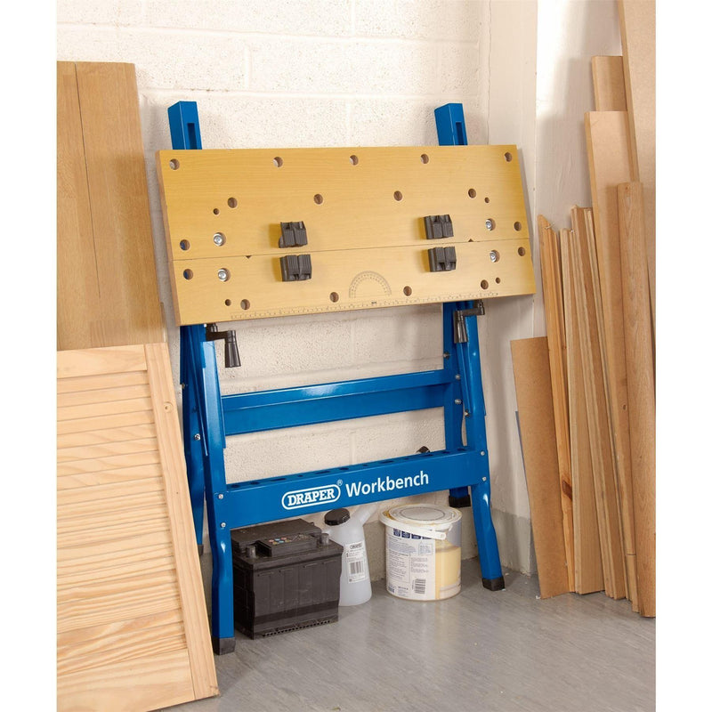Draper Fold Down Workbench, 800mm 21353 Draper - Town Tools 