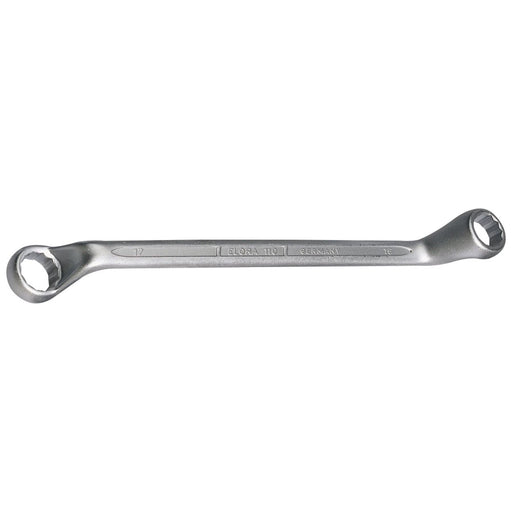 Draper 06200 Elora Deep Crank Metric Ring Spanner, 16 x 17mm