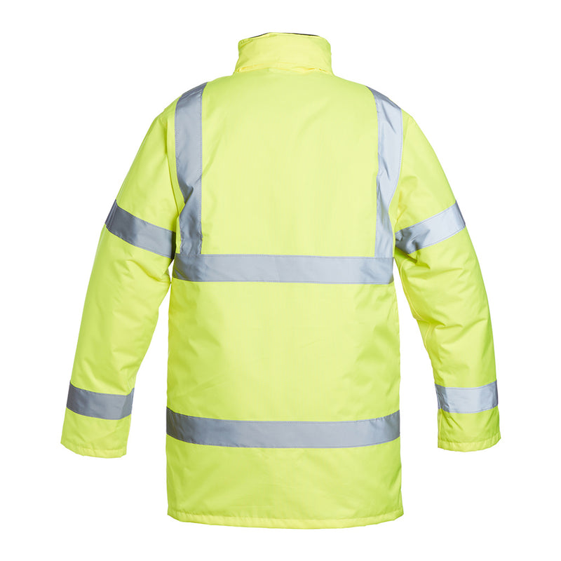 Blackrock Hi-Vis Coat - Yellow size 2XL