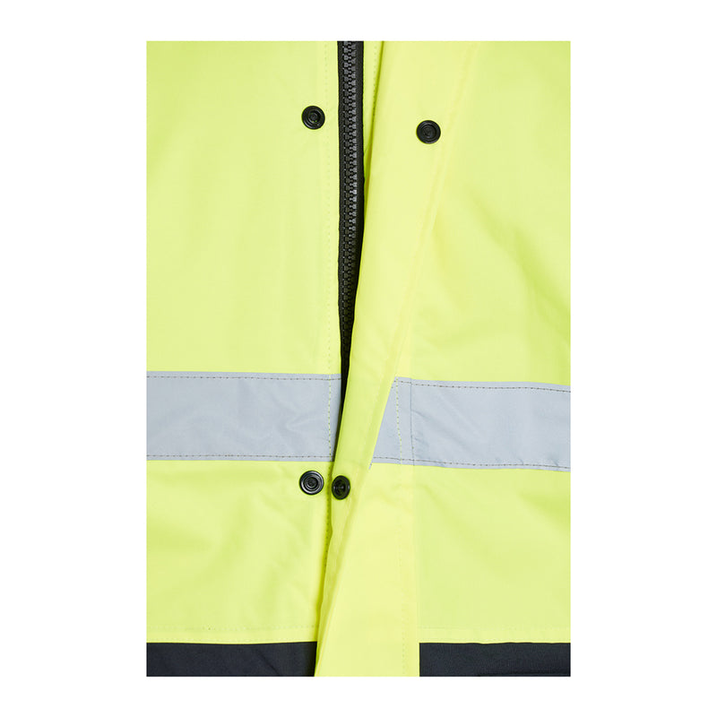 Blackrock Hi-Vis Two-Tone Coat - Yellow/Navy size 5XL