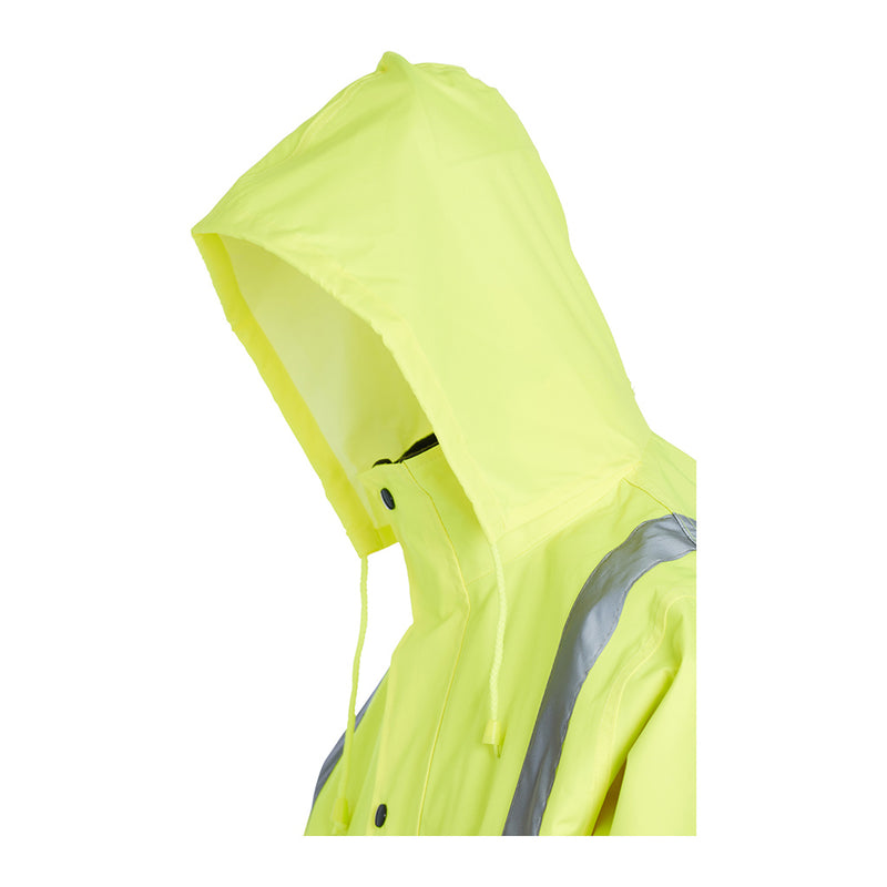 Blackrock Hi-Vis Two-Tone Coat - Yellow/Navy size 5XL