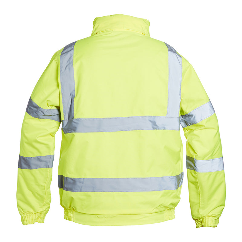 Blackrock Hi-Vis Bomber Jacket - Yellow size S