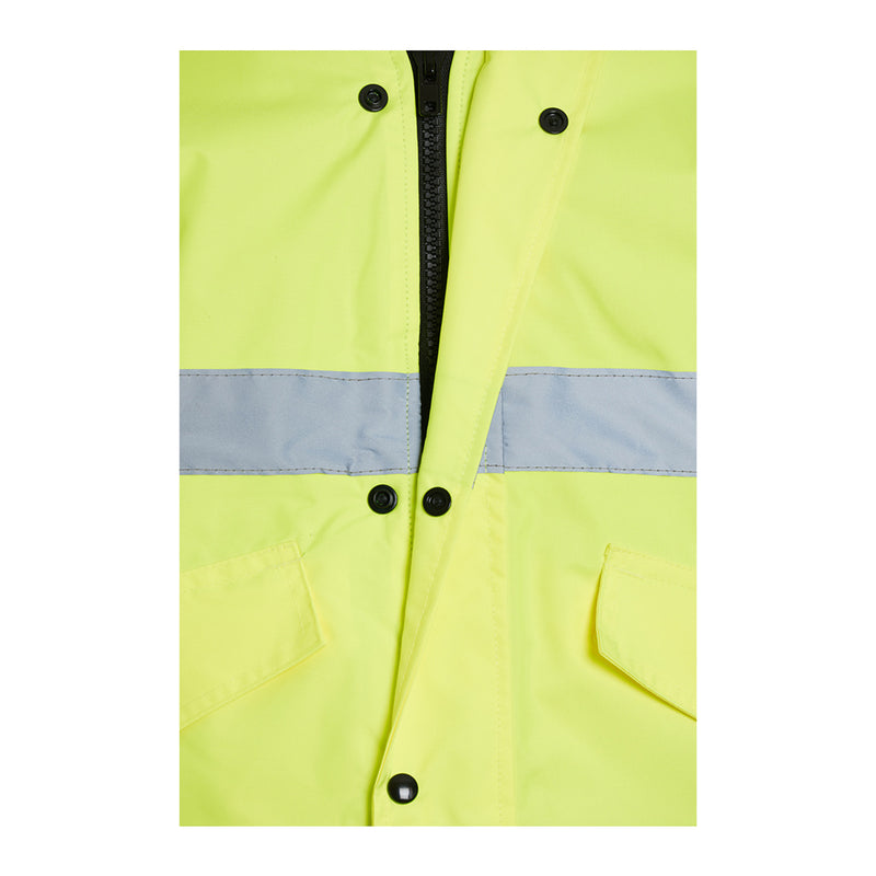 Blackrock Hi-Vis Bomber Jacket - Yellow size 3XL