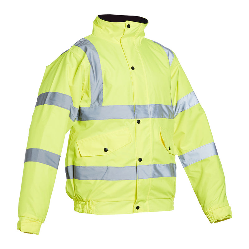 Blackrock Hi-Vis Bomber Jacket - Yellow size 4XL