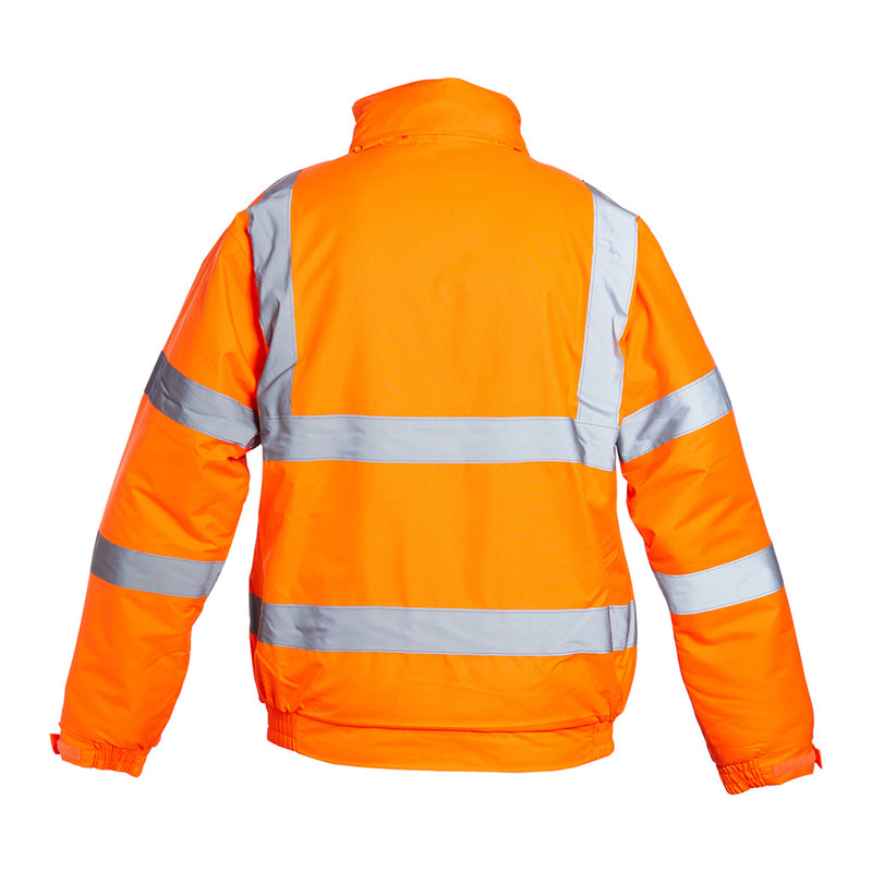 Blackrock Hi-Vis Bomber Jacket - Orange size M