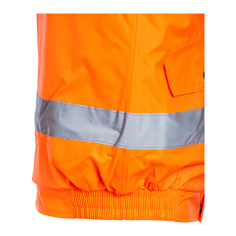 Blackrock Hi-Vis Bomber Jacket - Orange size L