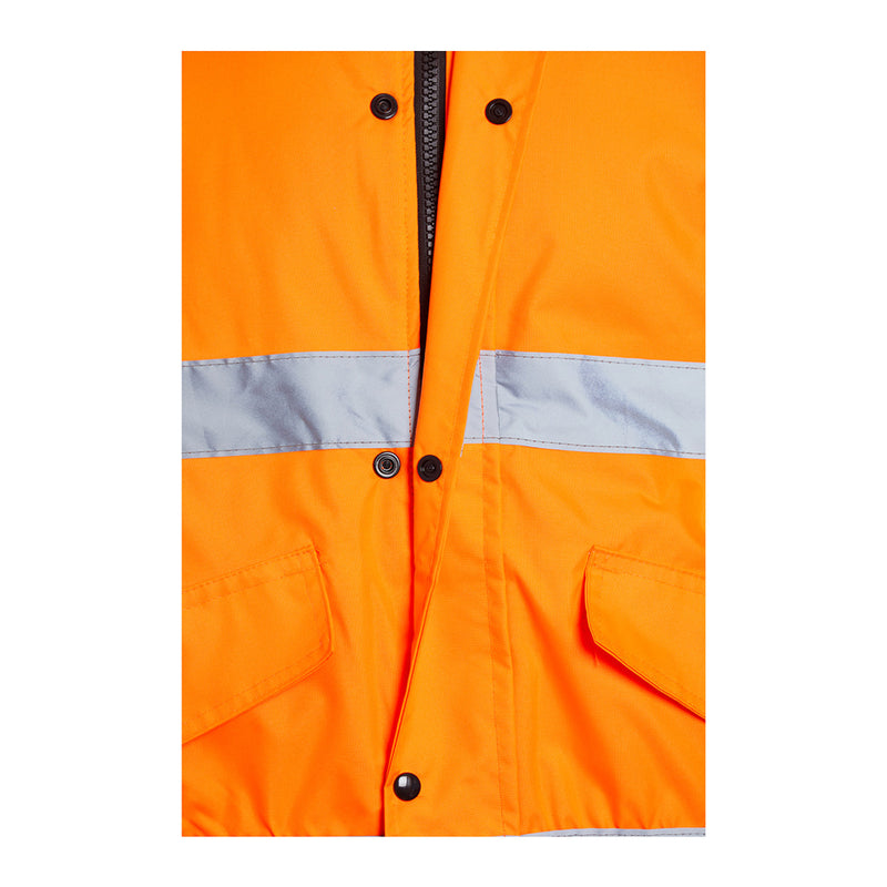 Blackrock Hi-Vis Two-Tone Bomber - Orange/Navy size S