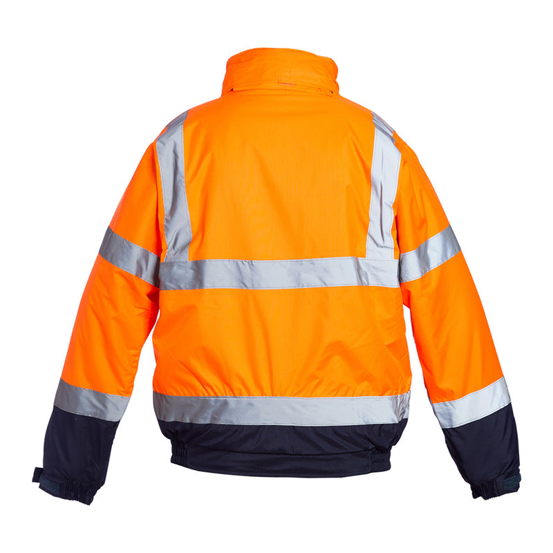 Blackrock Hi-Vis Two-Tone Bomber - Orange/Navy size 3XL