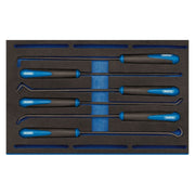 Draper Long Reach Hook and Pick Set in 1/4 Drawer EVA Insert Tray (6 Piece) Draper - Town Tools 