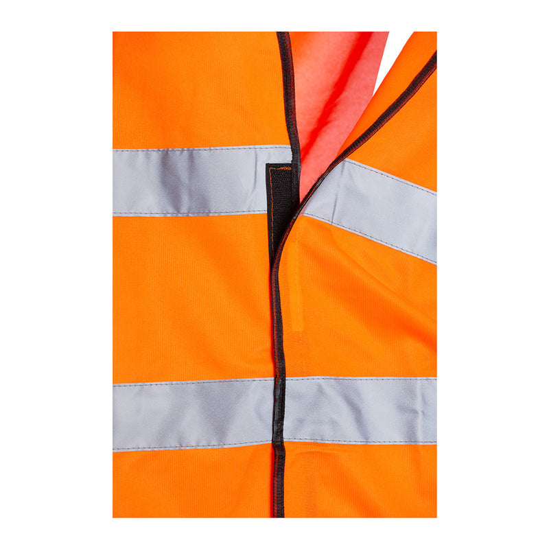 Blackrock Hi-Vis Long Sleeve Vest/Waistcoat - Orange size XL