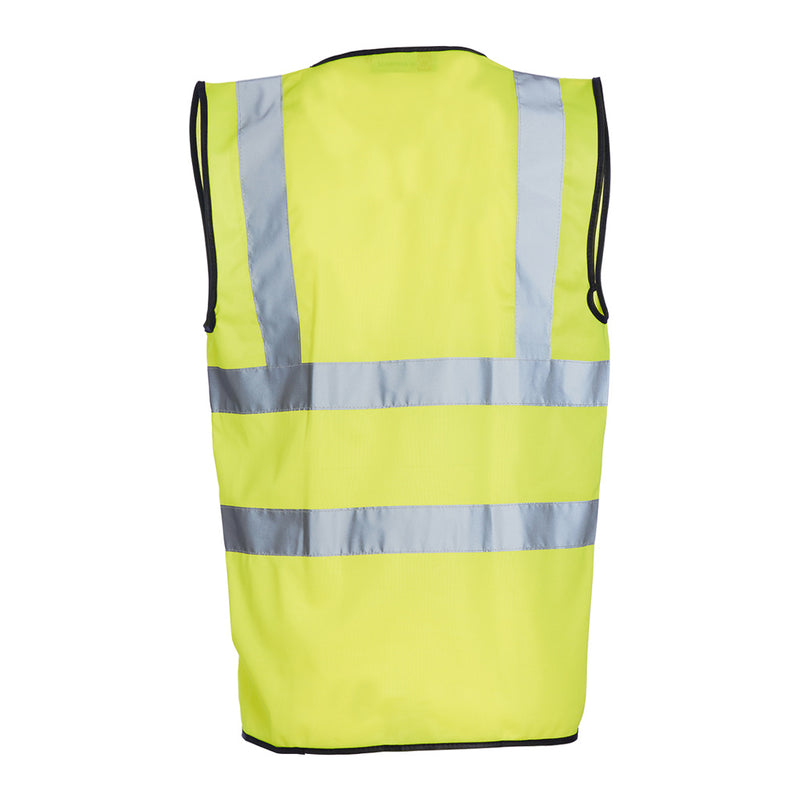 Blackrock Hi-Vis Sleeveless Vest/Waistcoat - Yellow size M
