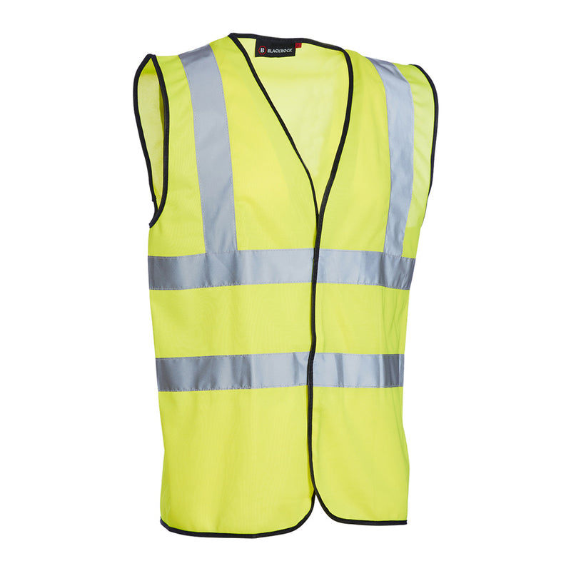Blackrock Hi-Vis Sleeveless Vest/Waistcoat - Yellow size 2XL