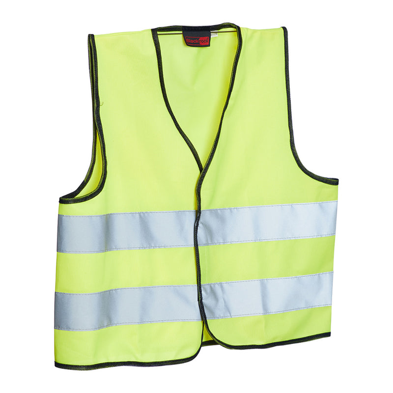 Blackrock Hi-Vis Children's Vest - Yellow size 10-12 yrs