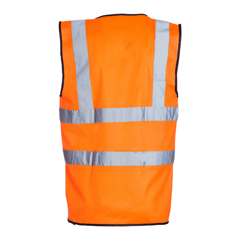 Blackrock Hi-Vis Sleeveless Vest/Waistcoat - Orange size 4XL