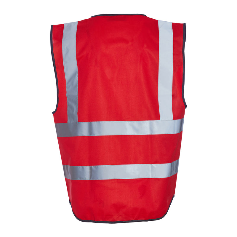 Blackrock Hi-Vis Sleeveless Vest/Waistcoat - Red size M