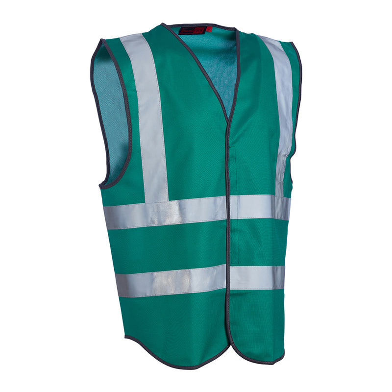 Blackrock Hi-Vis Sleeveless Vest/Waistcoat - Green size XL