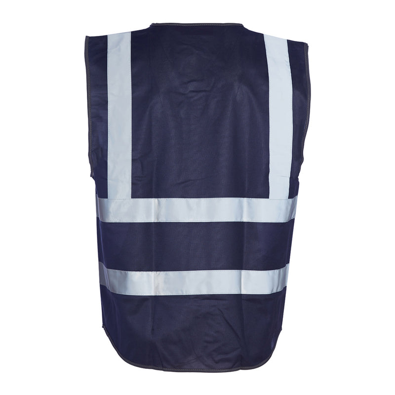 Blackrock Hi-Vis Sleeveless Vest/Waistcoat - Navy size 2XL