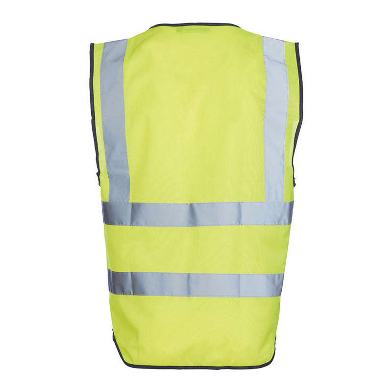 Blackrock Hi-Vis Premium Sleeveless Vest/Waistcoat - Yellow size M