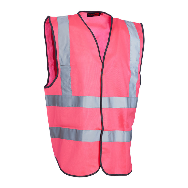 Blackrock Hi-Vis Sleeveless Vest/Waistcoat - Pink size M